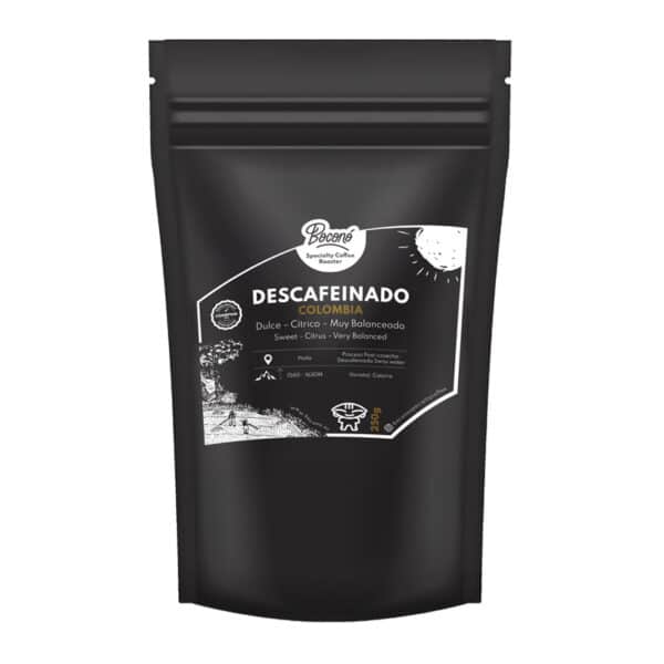 Specialty Coffee Decaf Descafeinado Swiss Water Colombia 250g