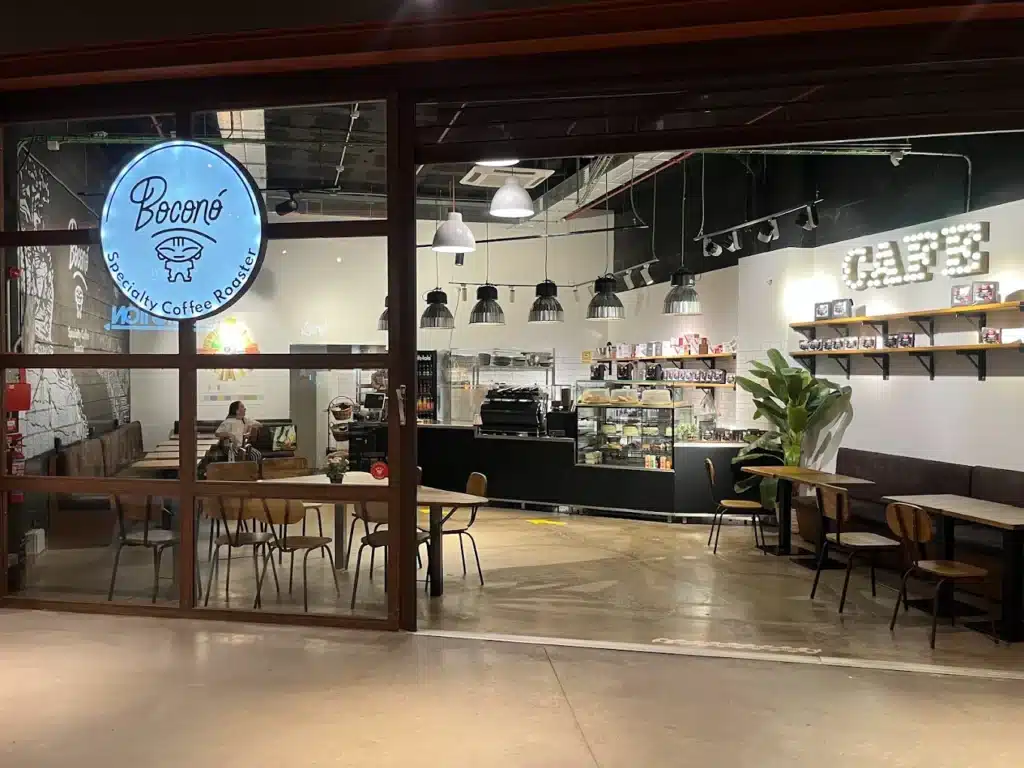 Cafetería de especialidad Boconó en el centro comercial X-Madrid, Alcorcón
