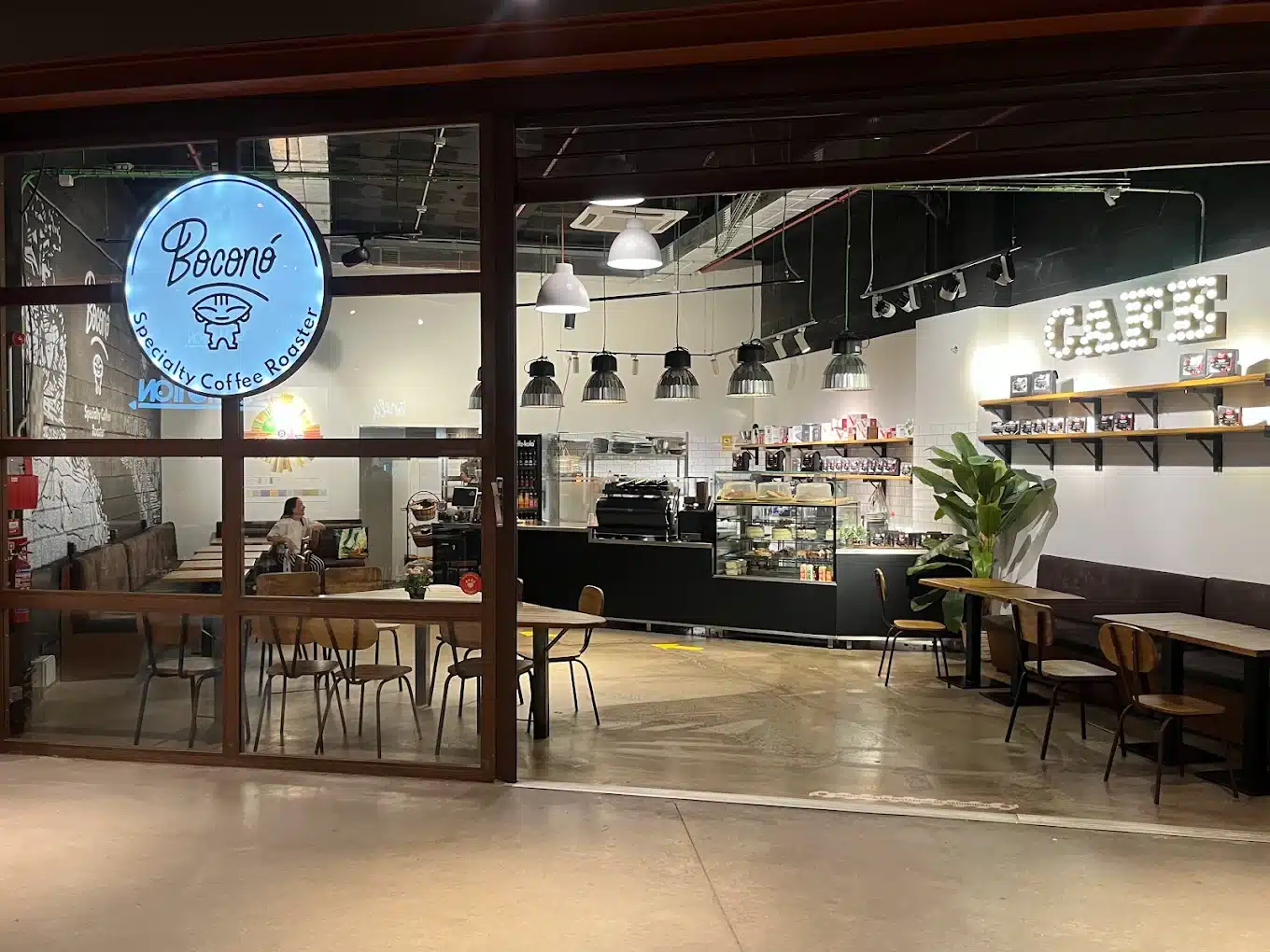 Cafetería Boconó Specialty Coffee en el centro comercial X-Madrid, Alcorcón
