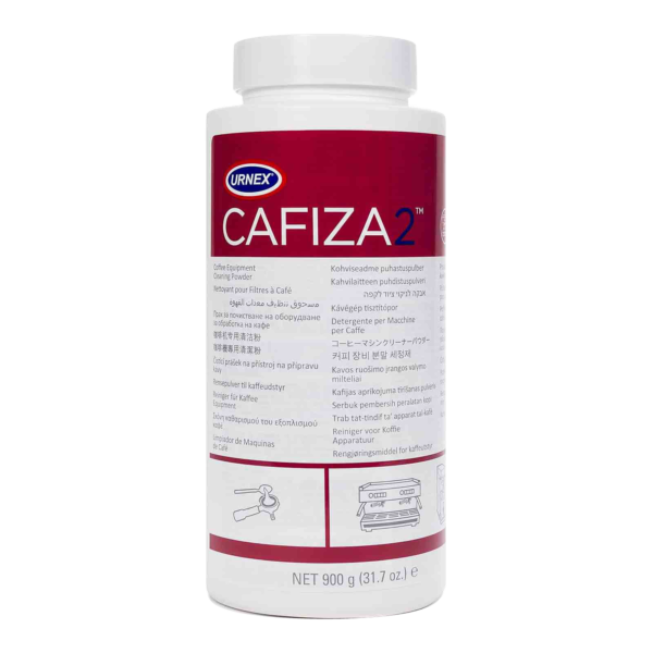 Cafiza 2 de Urnex 900 gramos para limpieza de cafeteras espresso