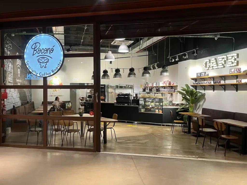 Cafetería Boconó Specialty Coffee en el centro comercial X-Madrid, Alcorcón